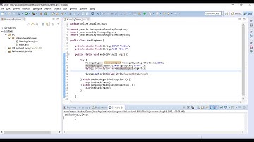 Cryptography in Java. 3.2 Hashing Demo on Java