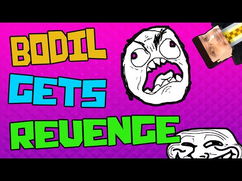 BODIL40 TROLLS ME BACK AND MAKES ME RAGE!! - Let's Play Minecraft w/ Simon & Bodil - Minecraft Troll