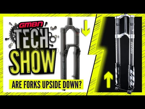 Are Mountain Bike Forks Upside down?