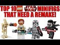 Top 10 LEGO Star Wars Minifigures That Need A Remake!