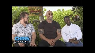 The Rock, Kevin Hart & Jack Black attempt the People's Eyebrow, Would Dusty Rhodes beat The Rock?