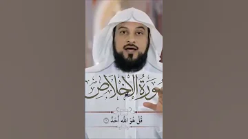 تفسير سورة الأخلاص الشيخ محمد العريفي 