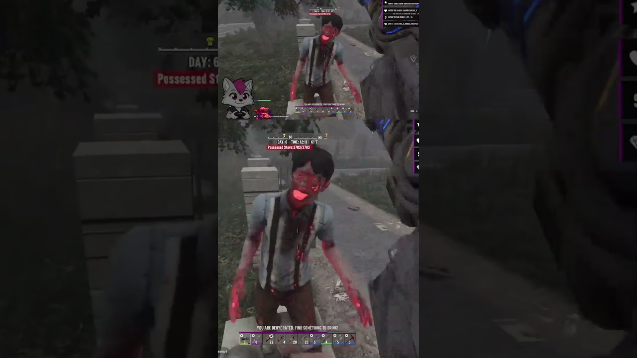 MAMA  got knock down.. and did not get up again.. 7d2d Undead Slayer Mod | #mamaseaavt on #Twitch