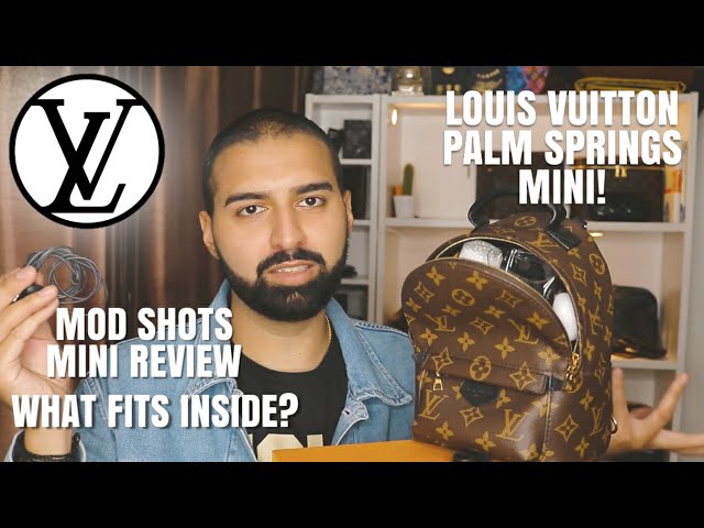 Louis Vuitton Mini Palm Spring Backpack + iPad Pro Unboxing 