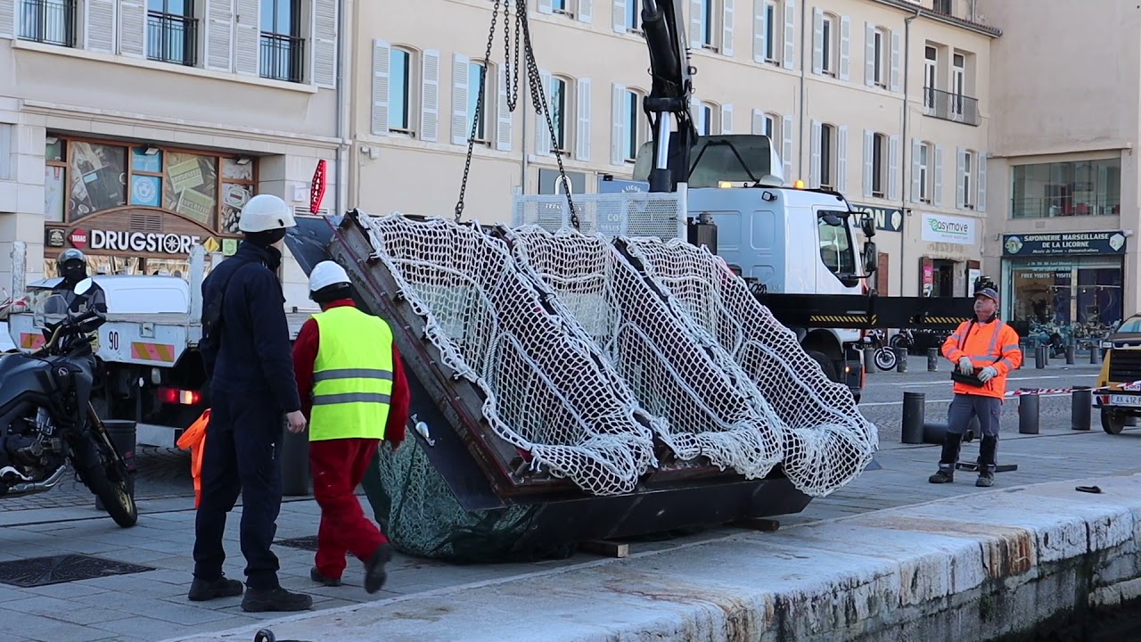 Le Vieux-Port accueille un capteur de déchets intelligent