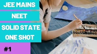 Solid State Formula Key Concepts #Jee Mains #Neet