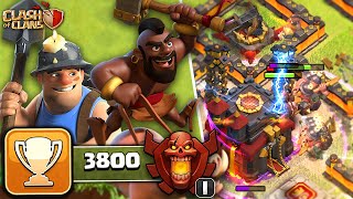 TH10 Trophy Pushing with Hogs & Miners | Clash of Clans