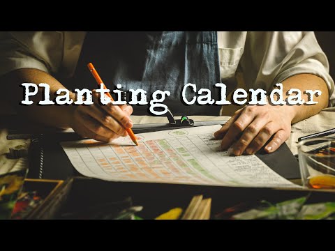 Video: How To Make A Gardener's Calendar