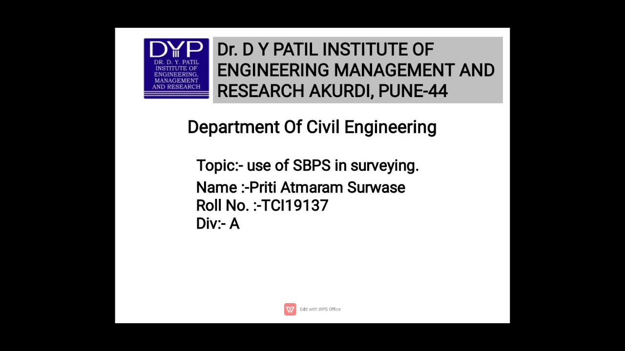 Use of space based positioning system (SBPS) in Surveying