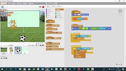 #Scratch Örnekleri-Penaltı Oyunu