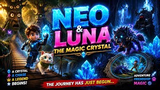 😱 Neo & Luna Episode 1: The Lost Crystal Forest | Magical 3D Adventure ✨ | #NeoAndLuna #3DAnimation
