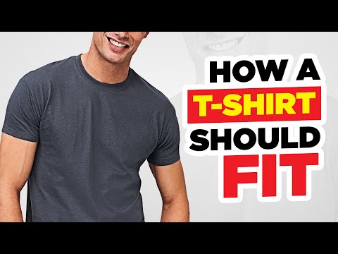 How A T-Shirt SHOULD Properly Fit In 5