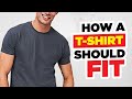 How A T-Shirt SHOULD Properly Fit In 5 Minutes!