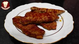 TAVADA YAĞSIZ BİFTEK TARİFİ (Pan-Fried Fillet Steaks)