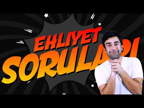 En çok çıkan sorular Ehliyet dersleri