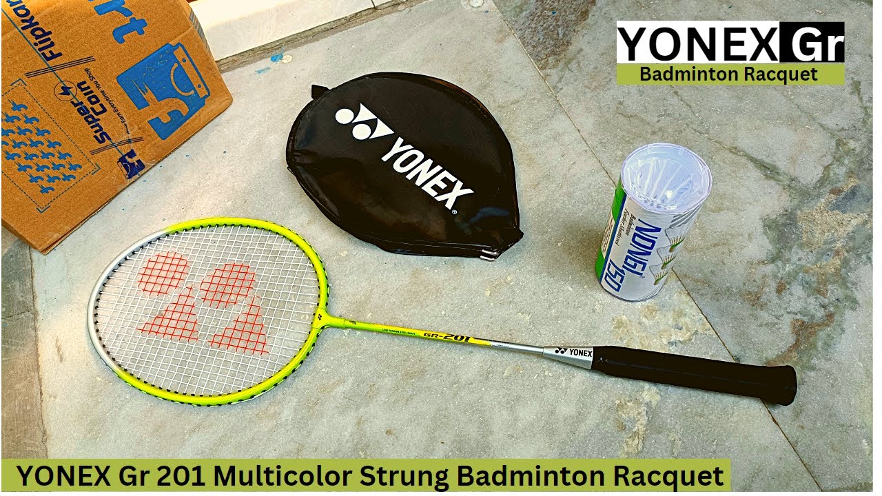 YONEX Gr 201 Multicolor Strung Badminton Racquet