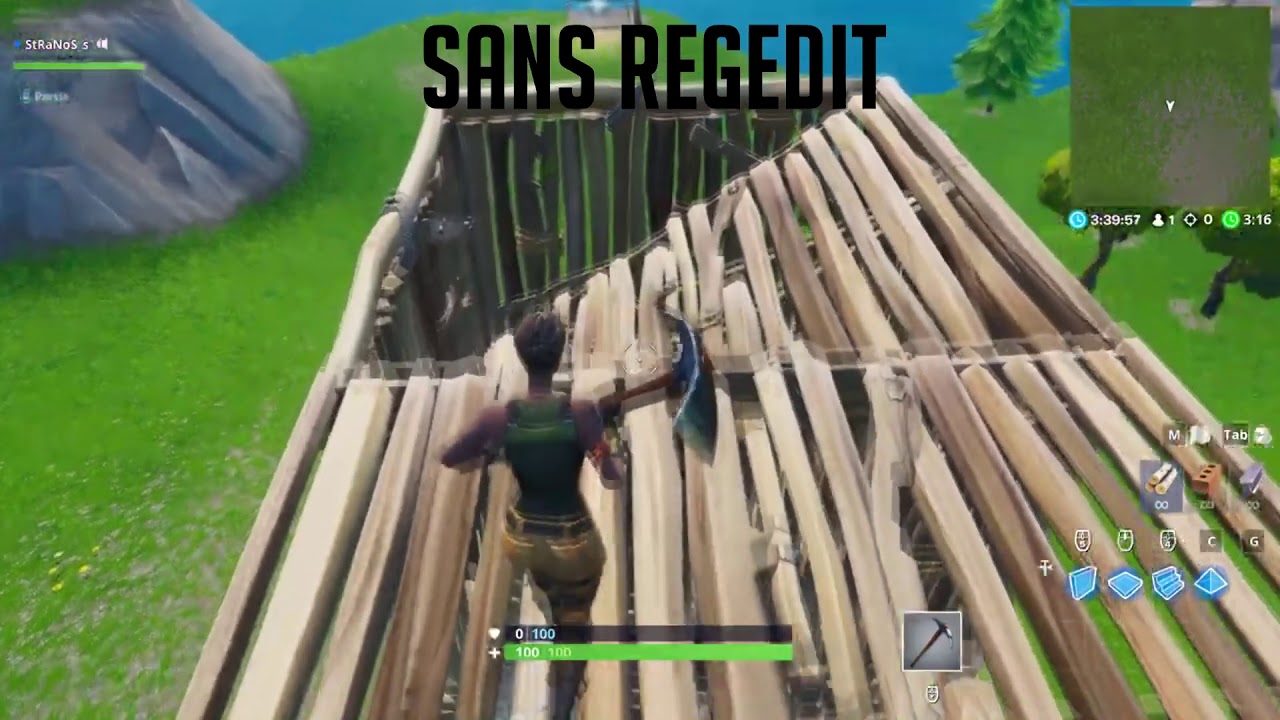 REGEDIT FORTNITE 100 WORK 60 FPS NO LAG YouTube 