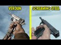 Verdun vs Screaming Steel  - Weapons Comparison