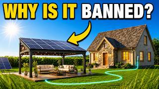 This BACKYARD PERGOLA Runs My ENTIRE House Off-Grid (No Grid NEEDED!!)