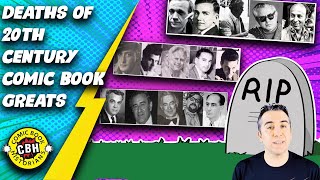 Deaths Of The 20Th Century Comic Book Greats Docuseries-36 By Alex Grand