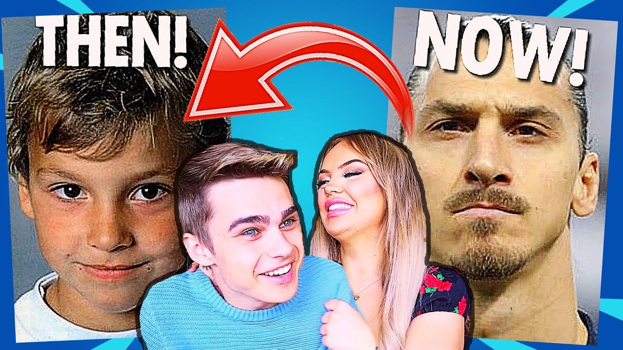 GISSAR FOTBOLLSSPELARE NÄR DE VAR SMÅ