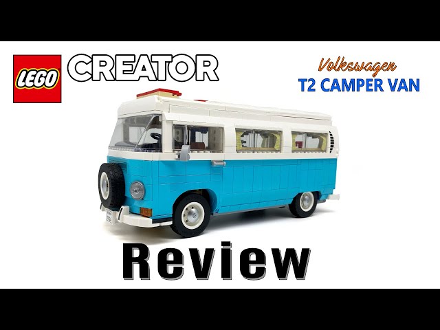 LEGO Creator Expert Icons 10279 Le Camping-Car Volkswagen T2, Set pour  Adultes