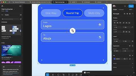 Minimal Flight Booking App Design | UI/UX Walkthrough