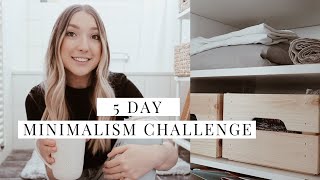 DECLUTTERING OUR HOME! | 5 Day Minimalism Challenge