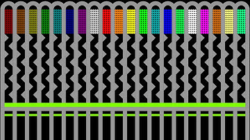 Mix & Seperate - Marble Run Race ASRM 02 in Algodoo