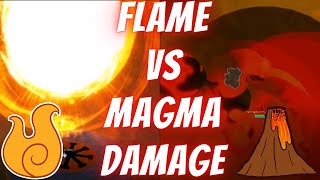 Noob To Pro With Flame In [MAGMA] Fruit Battlegrounds 