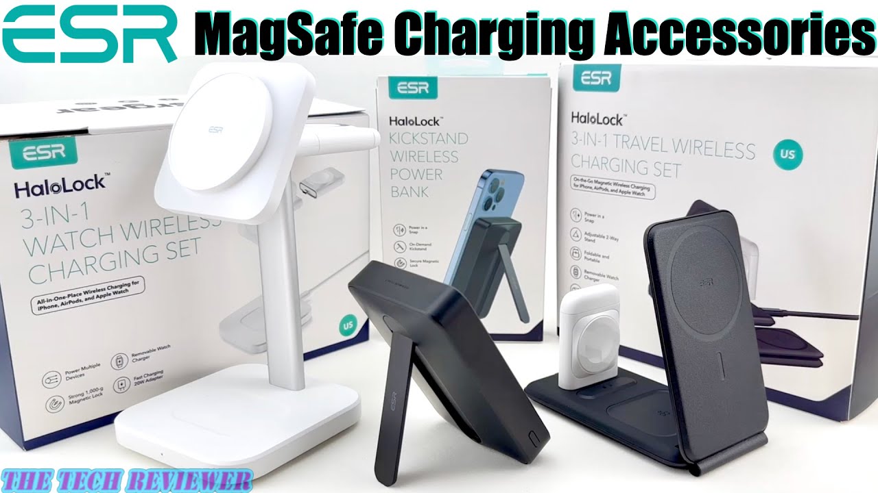 3 Great MagSafe Charging Accessories from ESR for iPhone 15 Pro and 15 Pro  Max! 