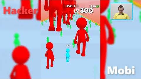 NOOB vs PRO vs HACKER vs GOD in Scale Up Run