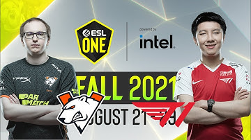 🔴DOTA 2[RU] Virtus.Pro vs T1 [Bo2] ESL One Fall 2021, Group Stage, Group B