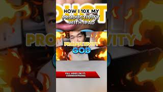 How I 10x My Productivity | Note-taking Tips with iPad Pro #shorts