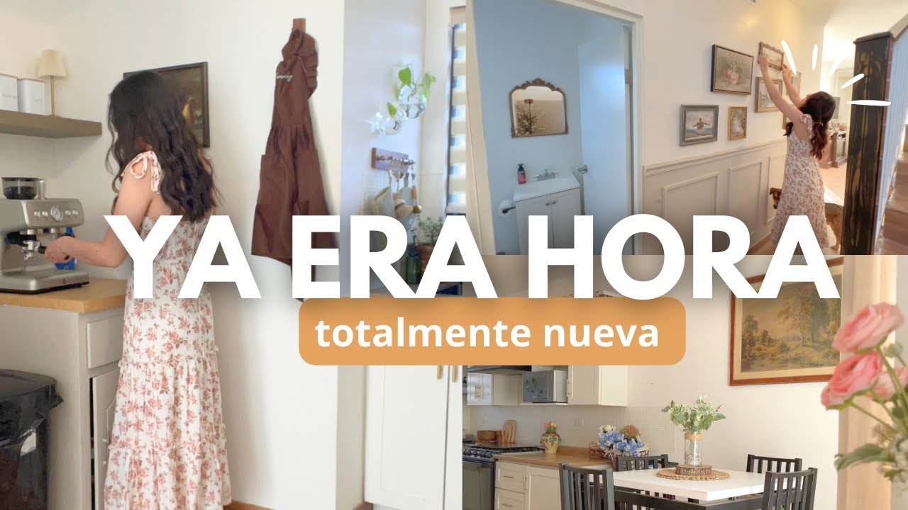 Transformando mi hogar poco a poco | cambios reales en casa 🧺 inspiración Pinterest