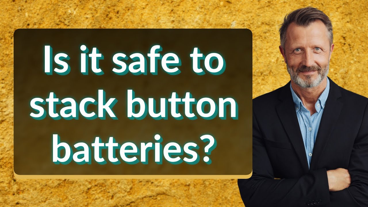 Is it safe to stack button batteries? - YouTube