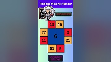 Can You Solve This Viral Math Puzzle? 🤯 | Find the Missing Number Challenge!