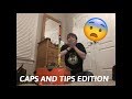 IMPOSSIBLE CAPS AND TIPS MARKER FLIP EDITION! 5 STACK TIP!?!?