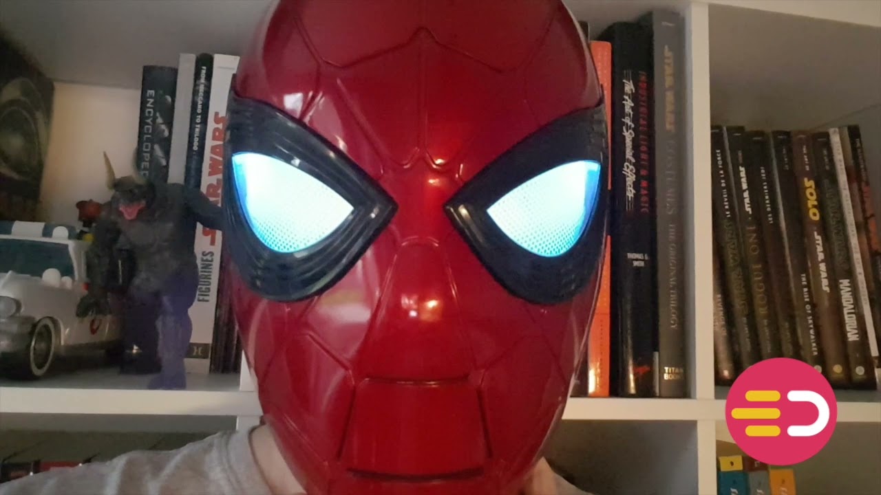 Test - casque électronique Iron Spider (Marvel Legends) - Hasbro