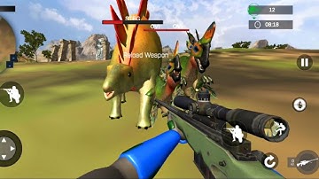 Robot FPS Shooting: Counter Dino Strike Game _ Android Gameplay #5