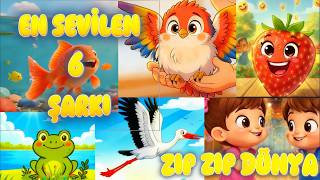 En Sevi̇len Çocuk Şarkilari Kirmizi Balik - Leylek Leylek Havada ..