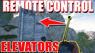 How To Use ELEVATORS in 2 WAYS - Rust Console Electricity Tutorial