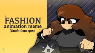 FASHION animation meme // OC outfit concepts // OC animation #animation #originacharacter