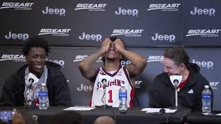 St. John's Men's Basketball vs Seton Hall Big East Tournament Postgame Press Conference 3.13.26