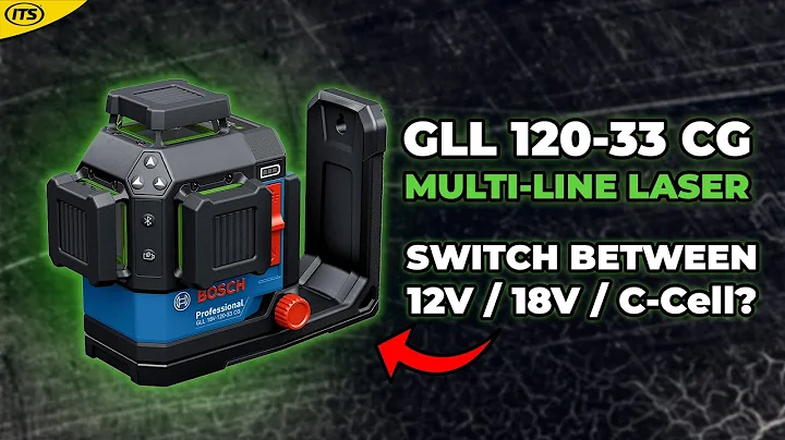 Bosch's BRAND NEW Multi Line Laser: GLL 18V-120-33 CG