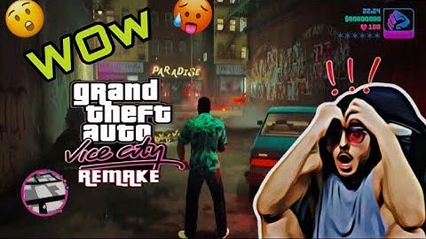 GTA Vice City Remake - Unreal Engine 5 Amazing Showcase l Concept Trailer