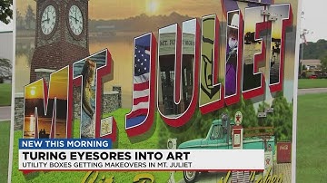 Mt. Juliet spruces up their utility boxes