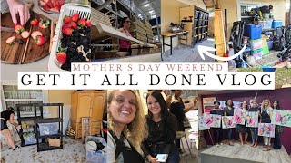 Get It All Done With Me Mothers Day Weekend Meal Prep Carport Declutter Huge Project