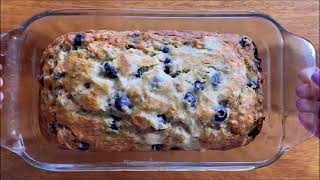 The BEST Blueberry Banana Bread - Healthy Breakfast Recipe!