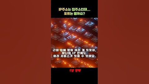 IP 주소는 집 주소인데… 포트는 뭘까요? (CLOVA Dubbing)